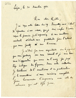 Lettera di  DELATTE