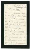 Lettera di  DE FALCO