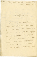 Lettera di DELAPORTE