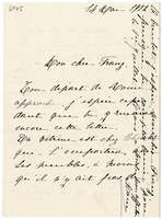 Lettera di  CUMONT