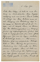 Lettera di  WOLTERS