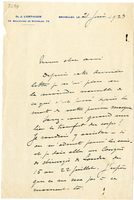 Lettera di  LORTHIOIR