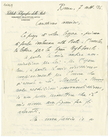 Lettera di  RIZZO