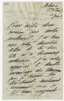 Lettera di  BORGHESE