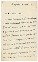 Lettera di D'ARSCHOT