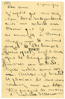 Lettera di  ERRERA