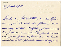 Lettera di  DE KERCHOVE