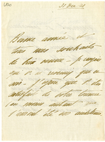 Lettera di  BORGHESE