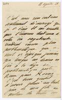 Lettera di  BORGHESE