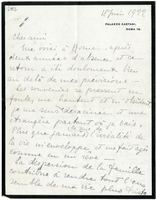 Lettera di  CAETANI GRENIER