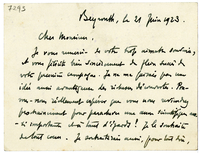 Lettera di  RONZEVALLE