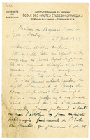 Lettera di  PARIS