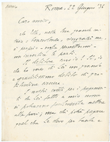 Lettera di  RIZZO