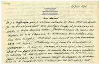 Lettera di  ROSTOVTZEFF