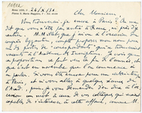 Lettera di  DE JERPHANION