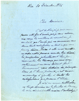 Lettera di  RENARD