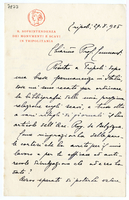 Lettera di  BARTOCCINI