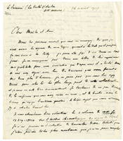 Lettera di  CARCOPINO