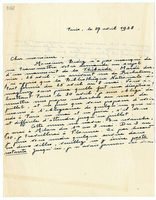 Lettera di  LAMEERE