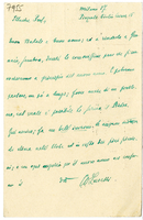 Lettera di  ZURETTI