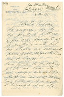 Lettera di  CAVAZZA