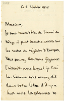 Lettera di  MINNS