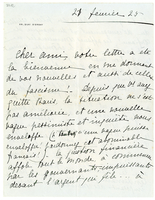 Lettera di SOMMIER VOGUE