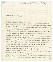 Lettera di  CARCOPINO