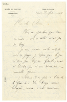 Lettera di  DUSSAUD