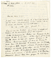 Lettera di  CARCOPINO