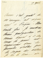 Lettera di  BORGHESE