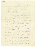 Lettera di  PETTAZZONI