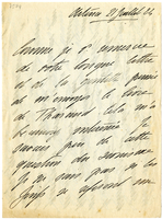 Lettera di  BORGHESE