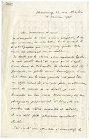 Lettera di  PERDRIZET