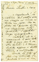 Lettera di  RICCI