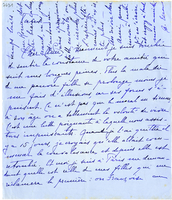 Lettera di  D'URSEL