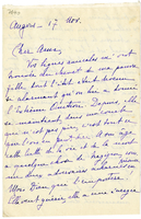 Lettera di  D'URSEL