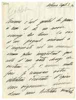 Lettera di  BORGHESE