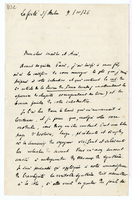 Lettera di  CARCOPINO