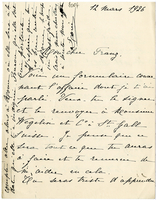 Lettera di  CUMONT