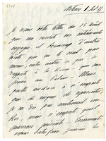 Lettera di  BORGHESE