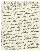 Lettera di  BORGHESE