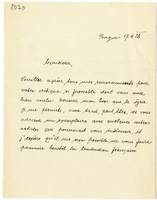 Lettera di  DOBIAS