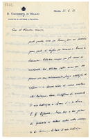 Lettera di  ZURETTI