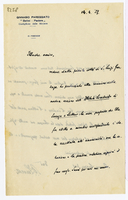 Lettera di  ZURETTI