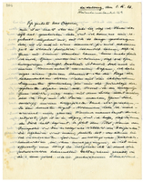 Lettera di  STEGEMANN