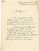 Lettera di  GANSHOF