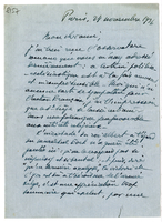 Lettera di  ROMIEU