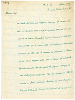 Lettera di  ZURETTI