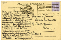 Lettera di  DEZARROIS